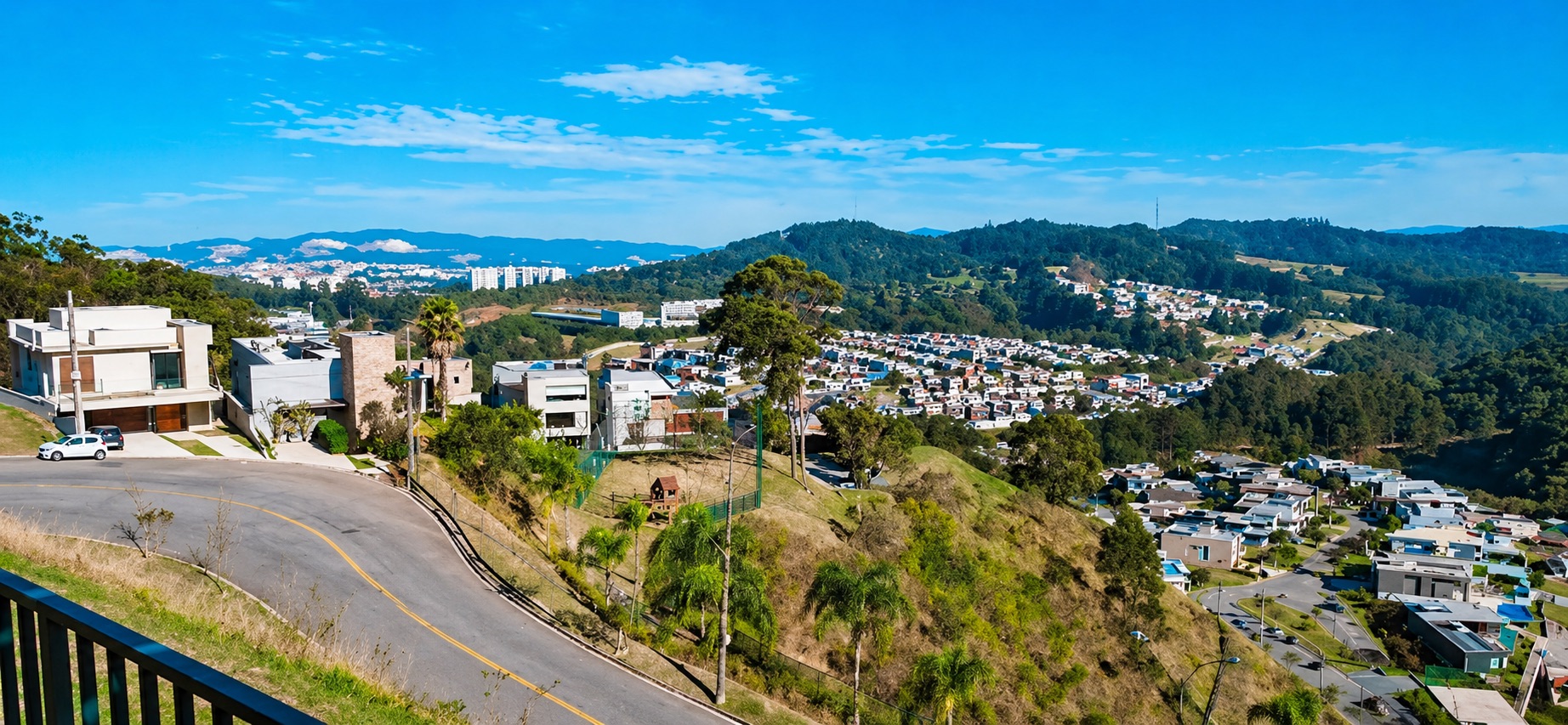 Paisagem panorâmica do Campos do Conde